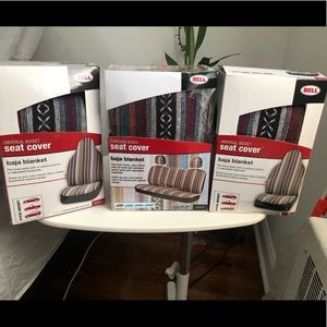 Car Or Truck Seat Covers and Steering Wheel Cover